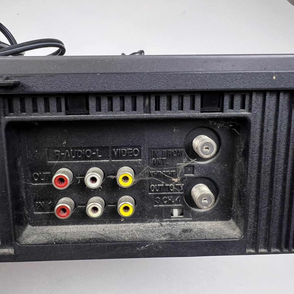 Panasonic VCR PV-7451 Omnivision 4-Head Hi-Fi Stereo Black Parts Repair Only - Picture 5 of 5